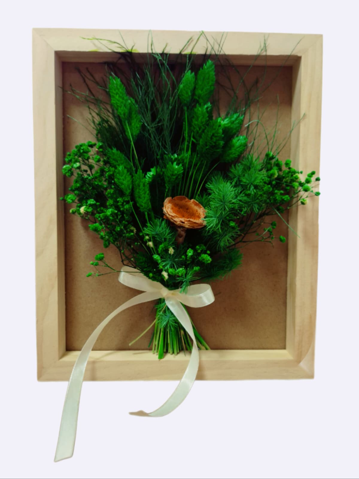 Tablou Dreptunghiular Buchet Din Plante Stabilizate